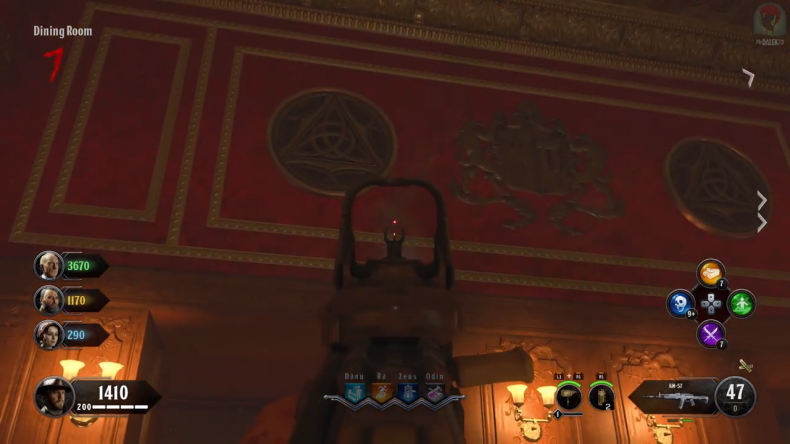 Black Ops 4 Dead of the Night Easter Egg Guide 29 dining room scratch 1