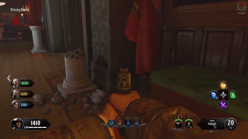 Black Ops 4 Dead of the Night Easter Egg Guide 28 dining room symbol