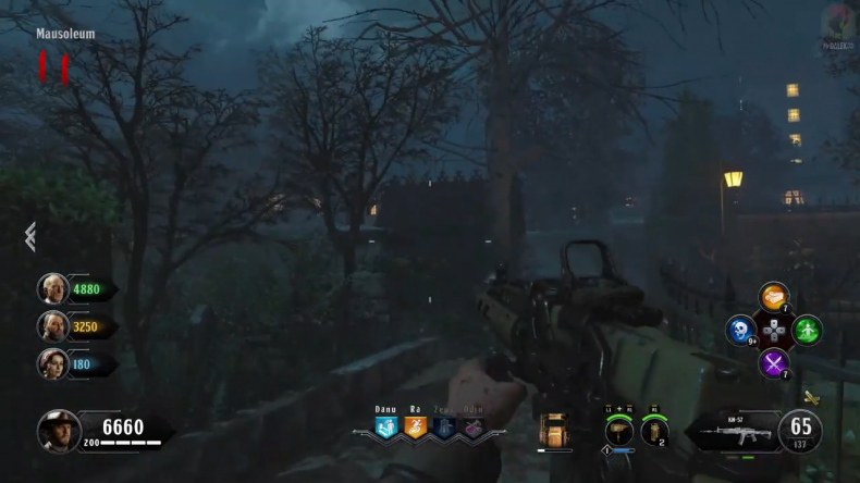 Black Ops 4 Dead of the Night Easter Egg Guide 67 leaf tree 4