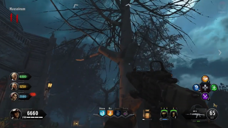 Black Ops 4 Dead of the Night Easter Egg Guide 65 leaf tree 2