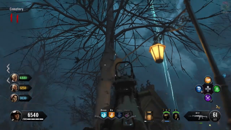 Black Ops 4 Dead of the Night Easter Egg Guide 65 leaf tree 1