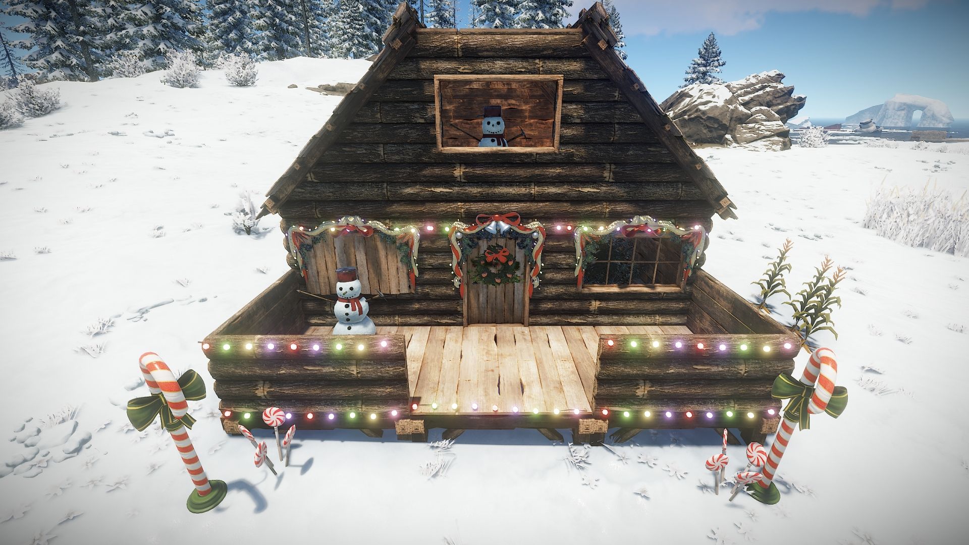 'Rust' Christmas Content Update 2018 Presents, Decorations, Lights and