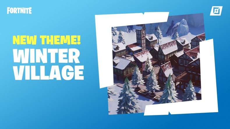 Fortnite Creative Winter Village