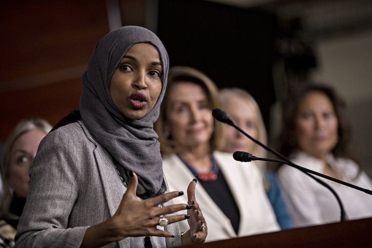 Rep.-elect Ilhan Omar news conference D.C.