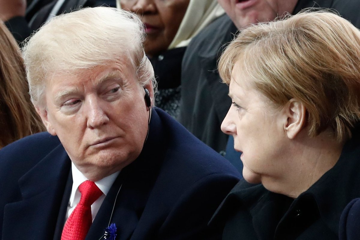 Donald Trump Angela Merkel Germany U.S. EU