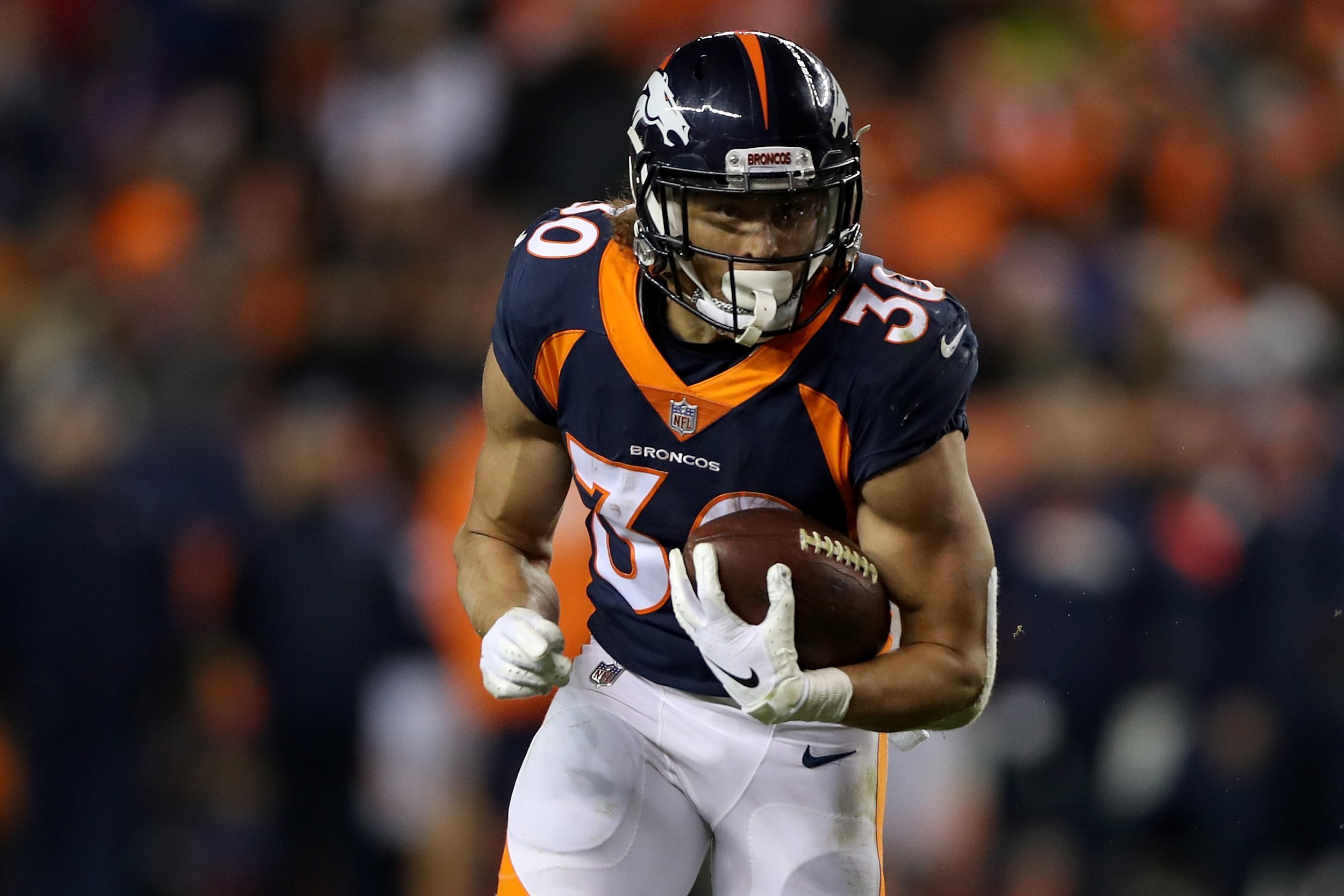 Phillip Lindsay Becomes First Undrafted Offensive Rookie to Make