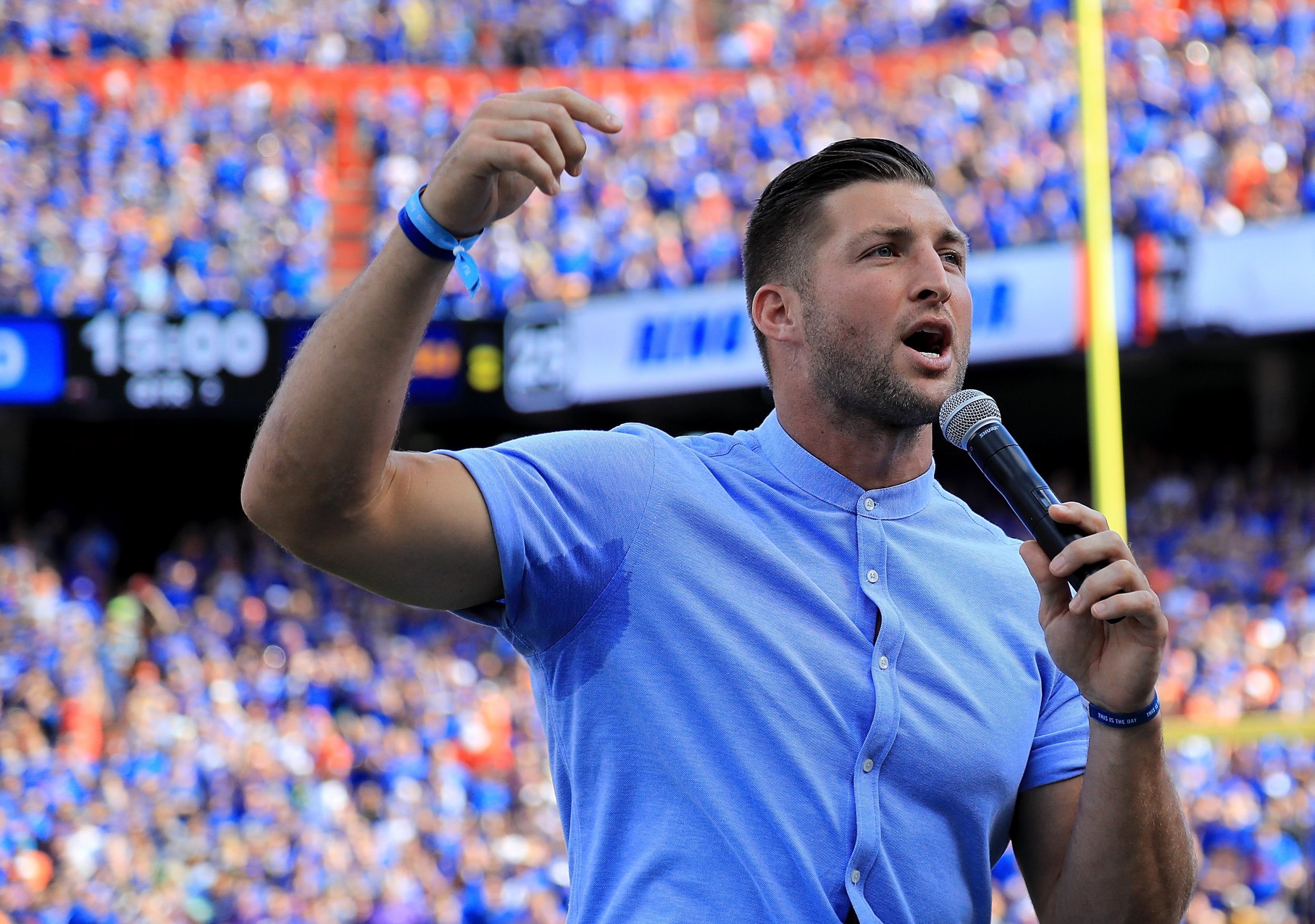 Trump used charity money to buy Tim Tebow memorabilia