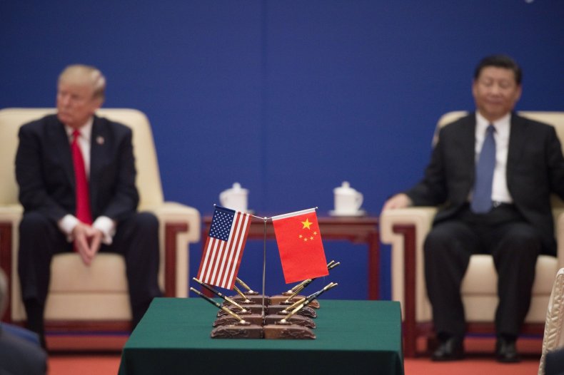 Donald Trump Xi Jinping China Beijing