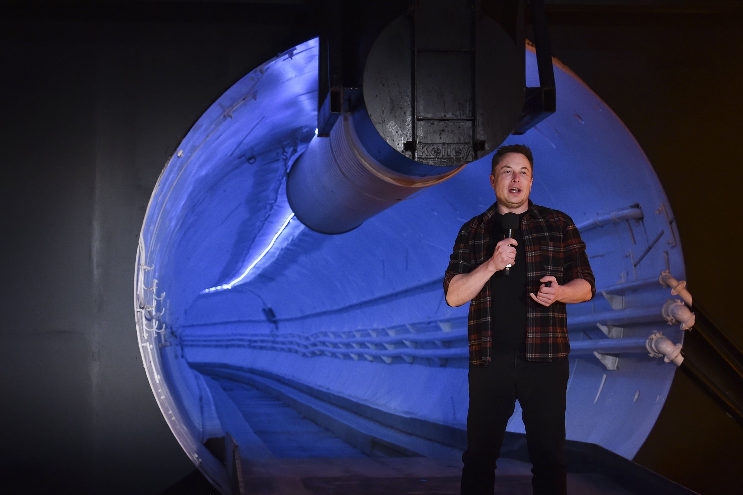 Elon Musk Finally Reveals Underground Tunnel to Send Cars Through L.A