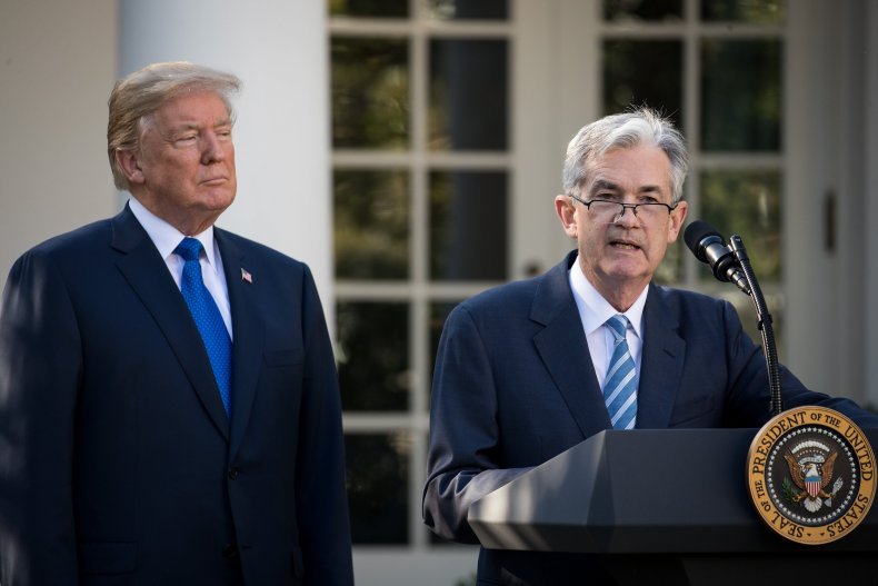 who, is, jerome, powell, trump, rated, fed