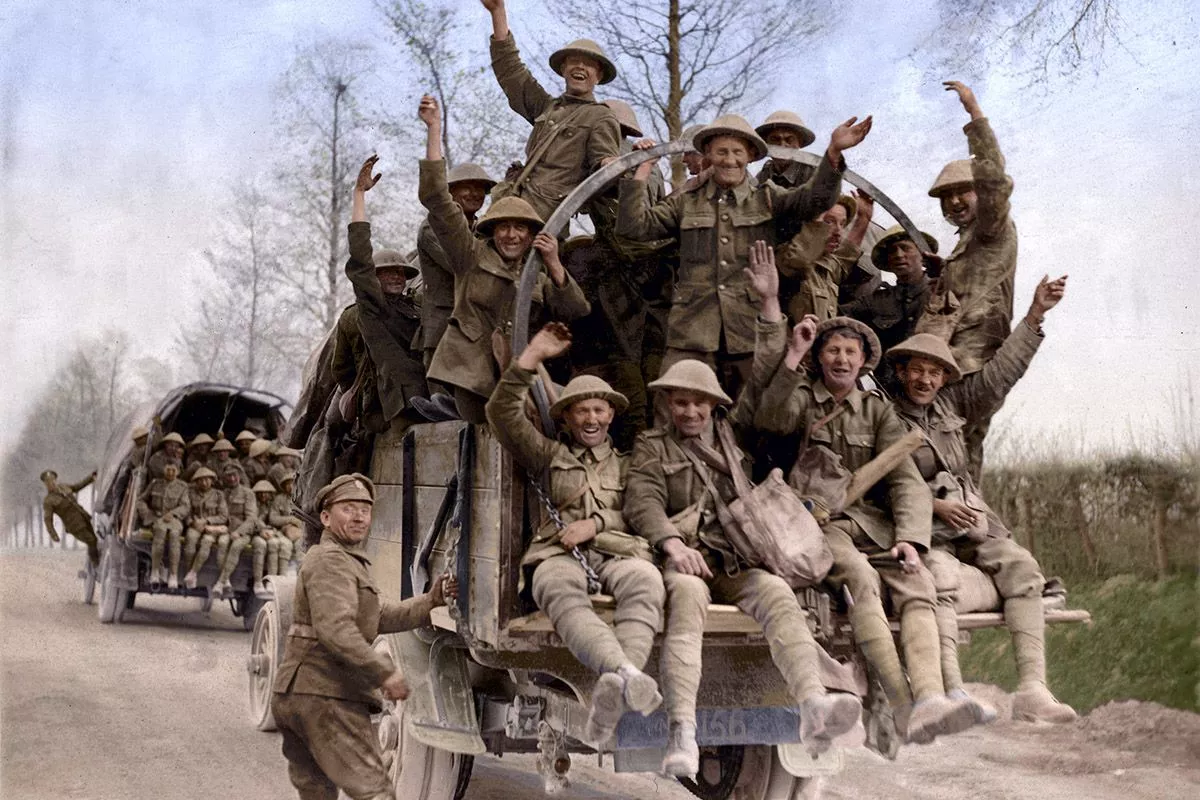 WORLD WAR I INFANTRY カラー写真集 World War I in Color: Incredible Photos Bring Conflict to