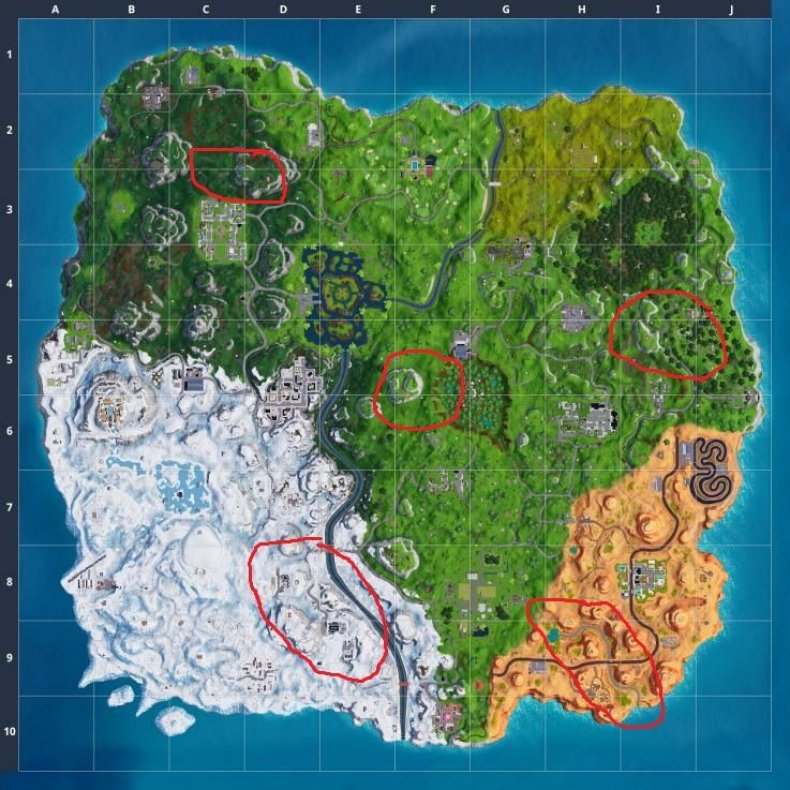 Fortnite Season 7 zipline map