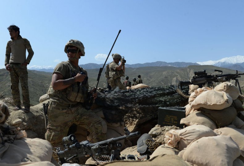 US troops Afghanistan ISIS Taliban