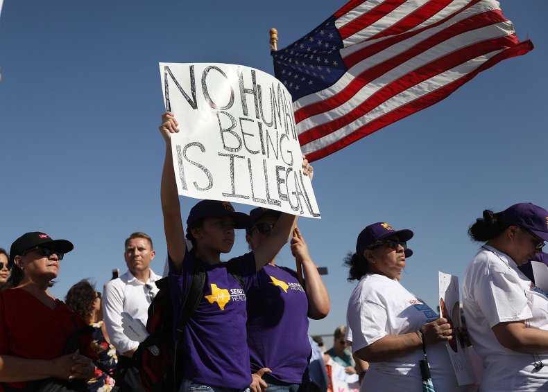 Tornillo protest migrant children