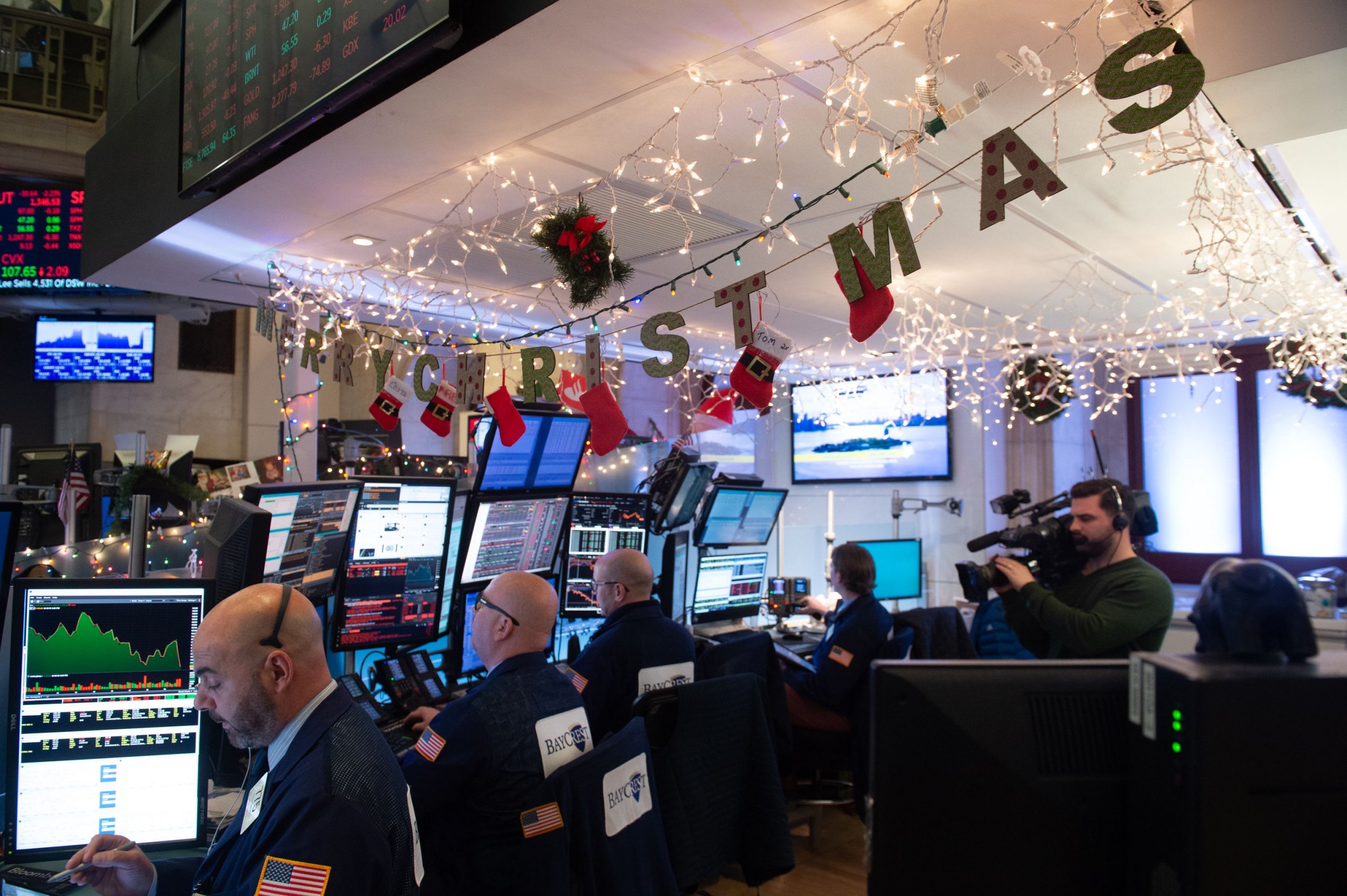 christmas stock market