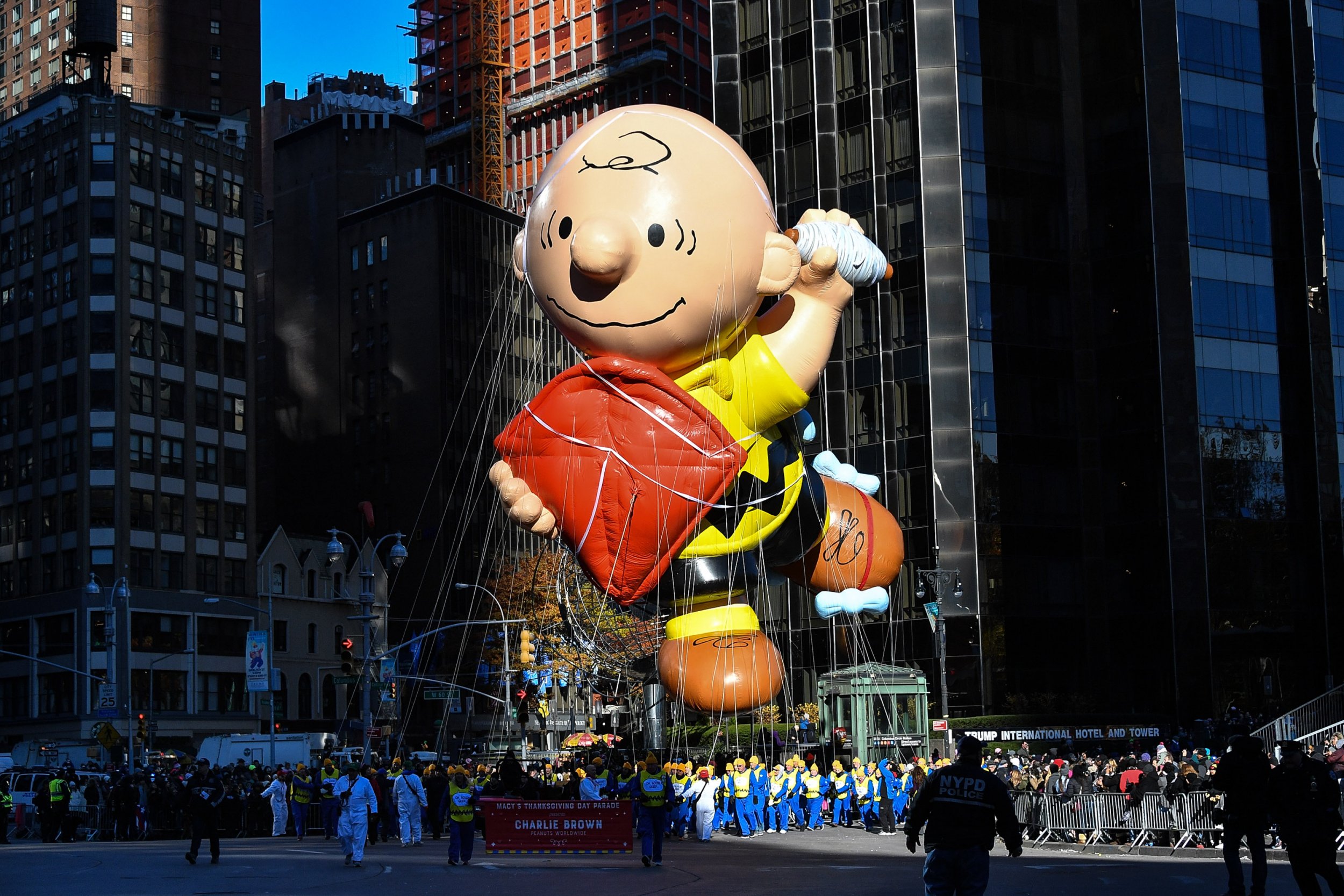 New York Yankees Peanuts Snoopy and Charlie Browns Watching