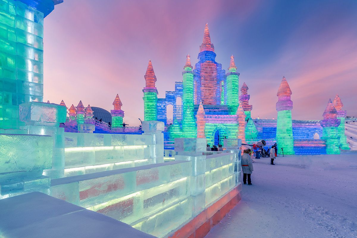 Behind the Scenes of China's Magical City of Ice - Newsweek