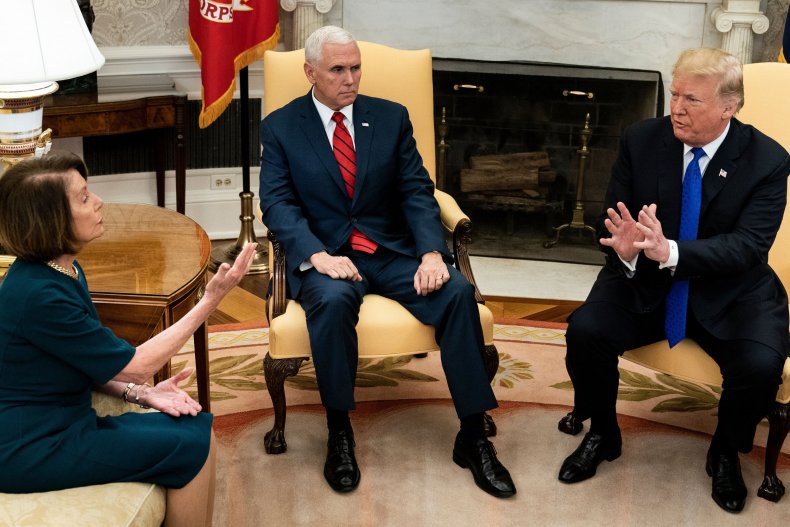 donald trump, fox news, nancy pelosi, government shutdown