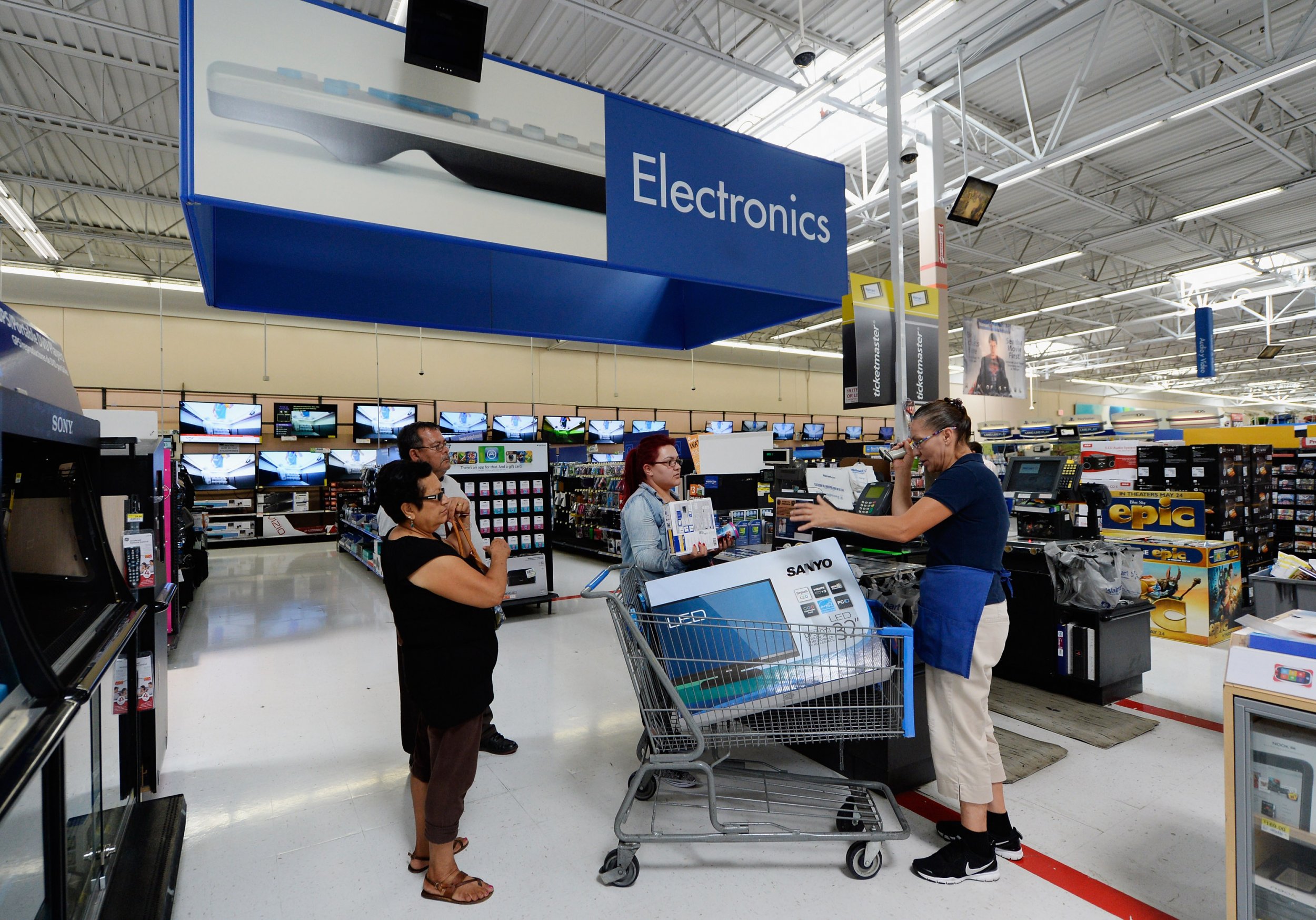 Walmart electronics store