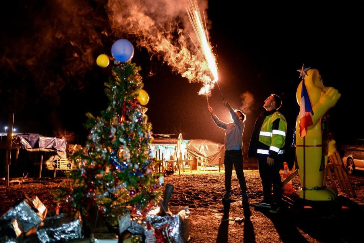 France Yellow Vest New Year's 2019
