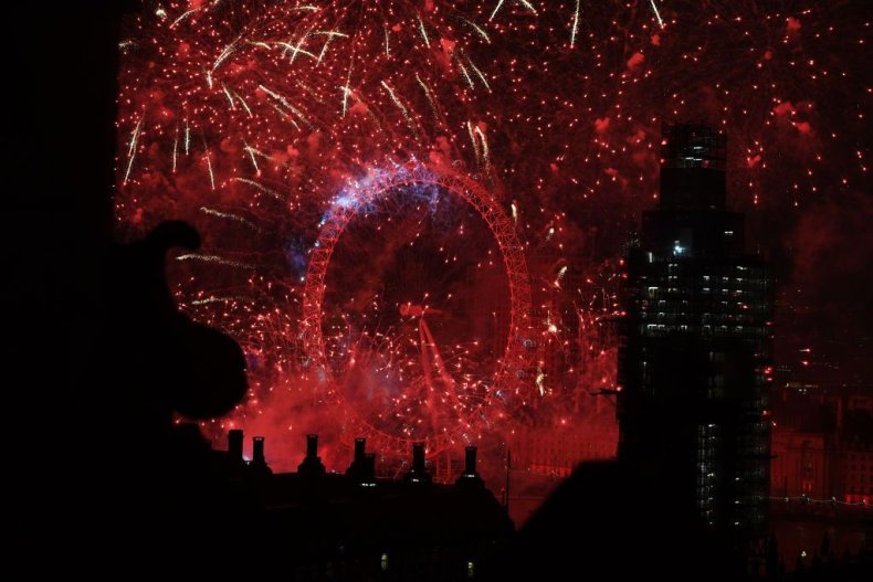 London New Year's 2019