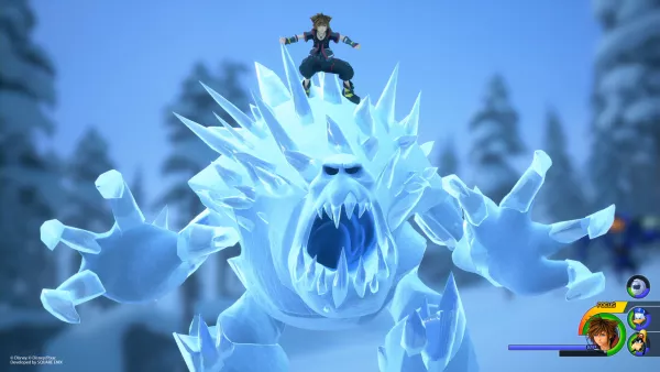 sora on ice monster