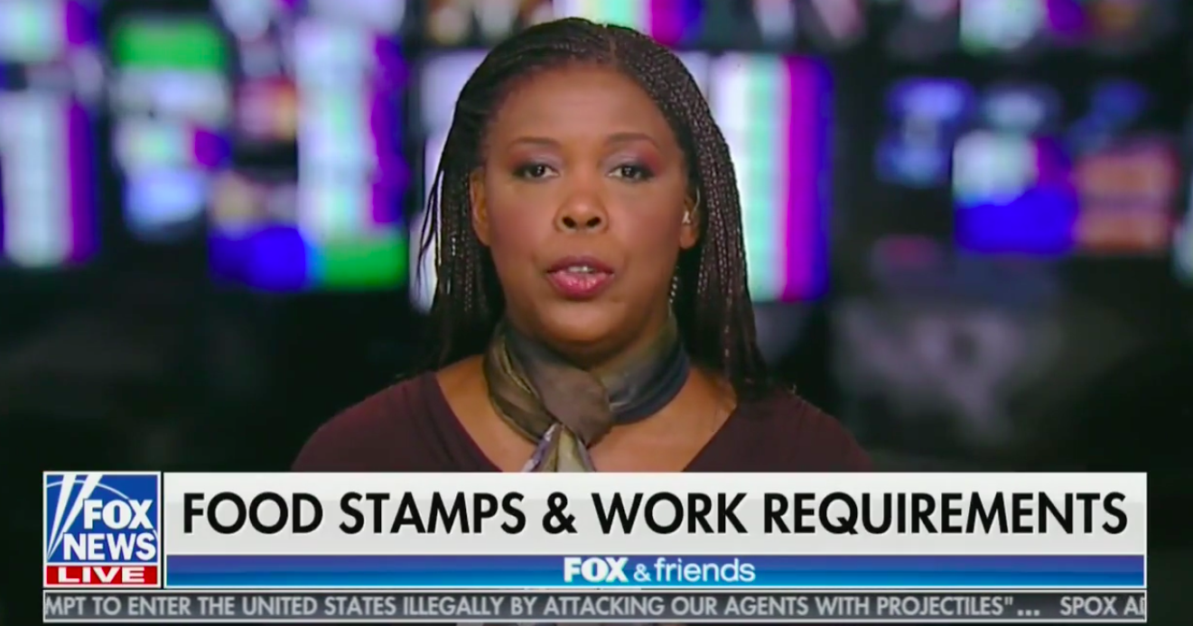 Fox News Guest Says Some Food Stamp Recipients Arent Working Because