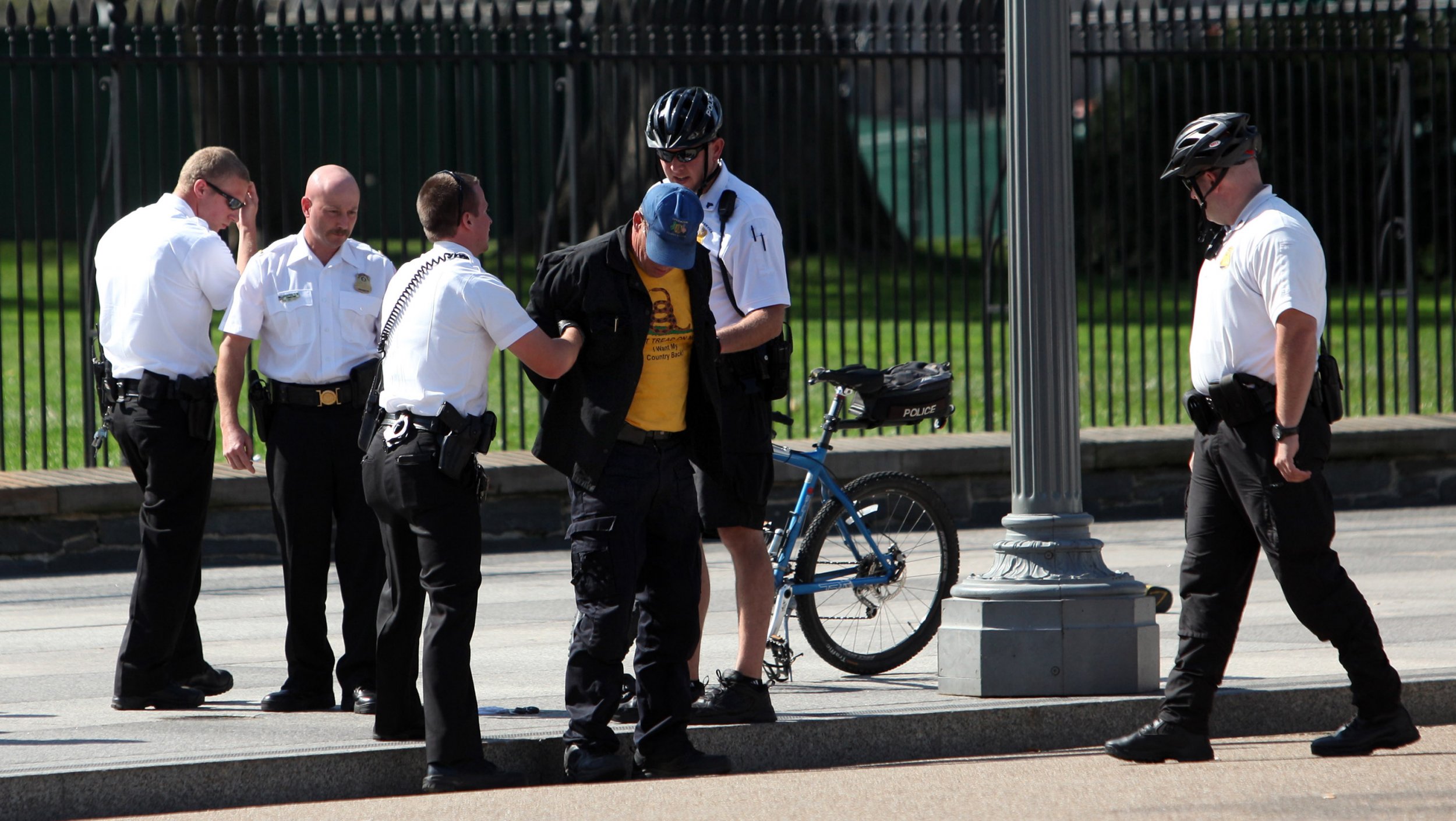 secret service arrest