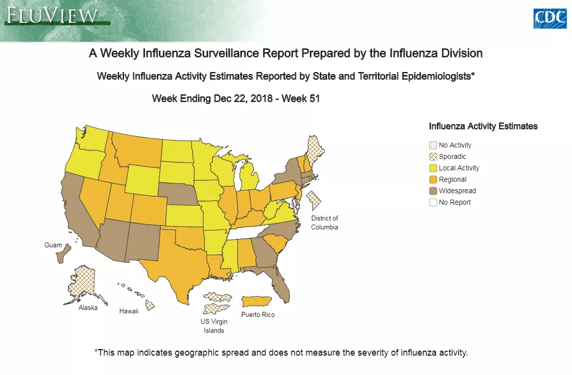 Flu Map November 2019 How Bad Is Flu Season 2019: Too Late To Get The Flu Shot? Cdc Flu Map,  Deaths Reported