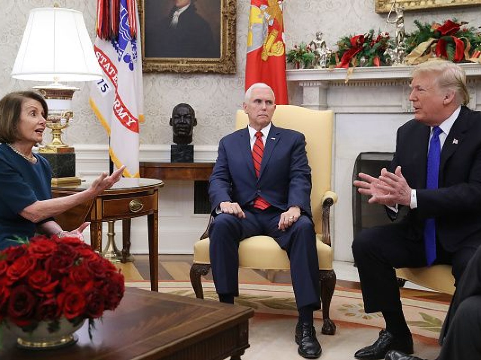 Presidential Line Of Succession Order Nancy Pelosi Now Behind Only Donald Trump Mike Pence After Becoming Speaker