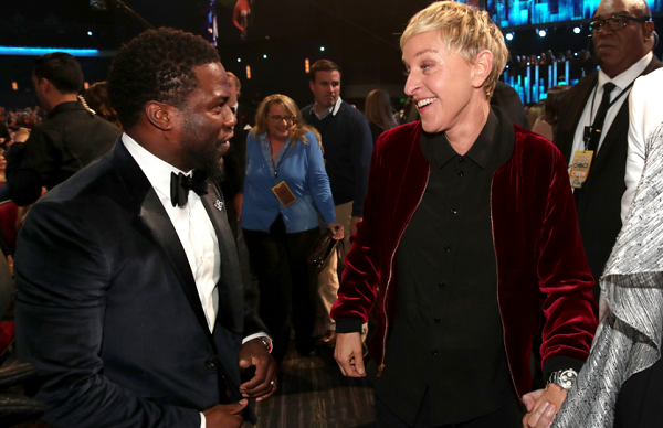 Ellen DeGeneres Still Wants Kevin Hart to Host 2019 Oscars