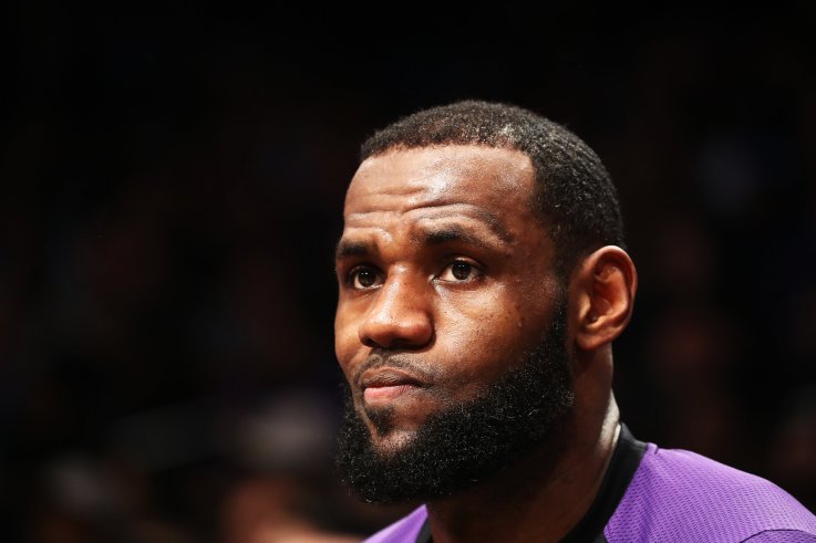 LeBron James, Los Angeles Lakers LeBron James, Los Angeles Lakers
