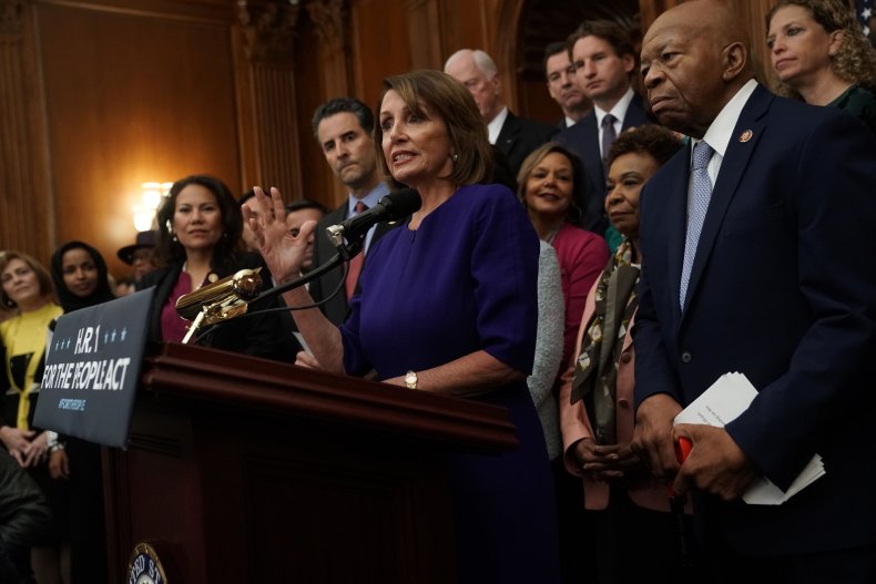 Veteran Democrats Want to Focus on Bill for Trump’s Tax Returns and New Ethics Rules, Not Impeachment