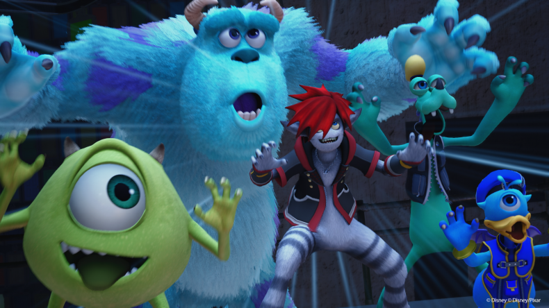 Kingdom Hearts 3 monsters inc faces