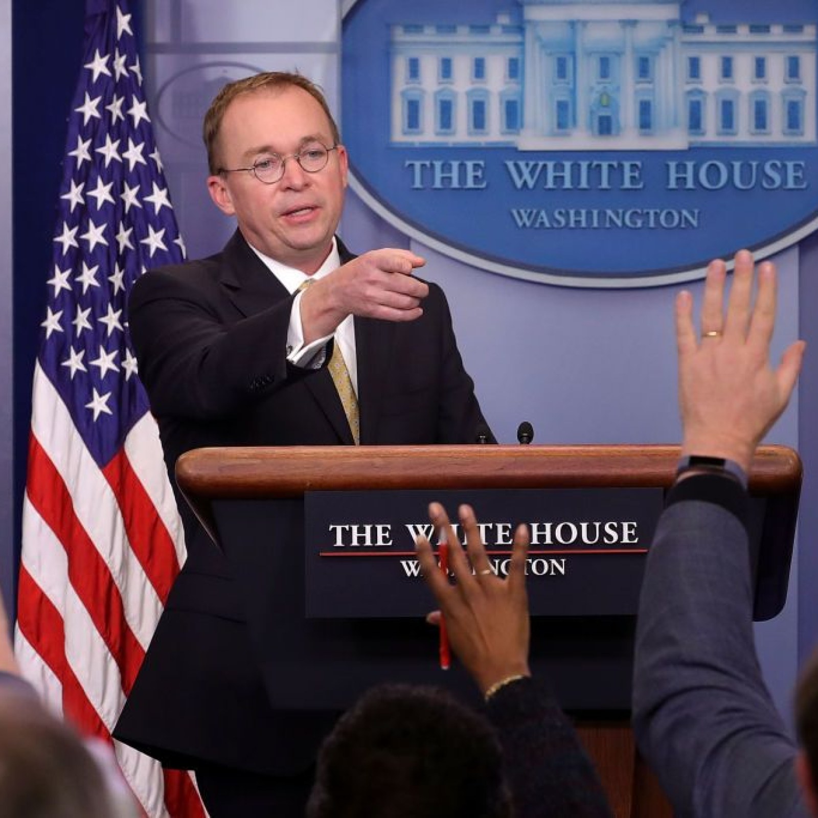 You F D It Up Donald Trump Rips Mick Mulvaney In Front