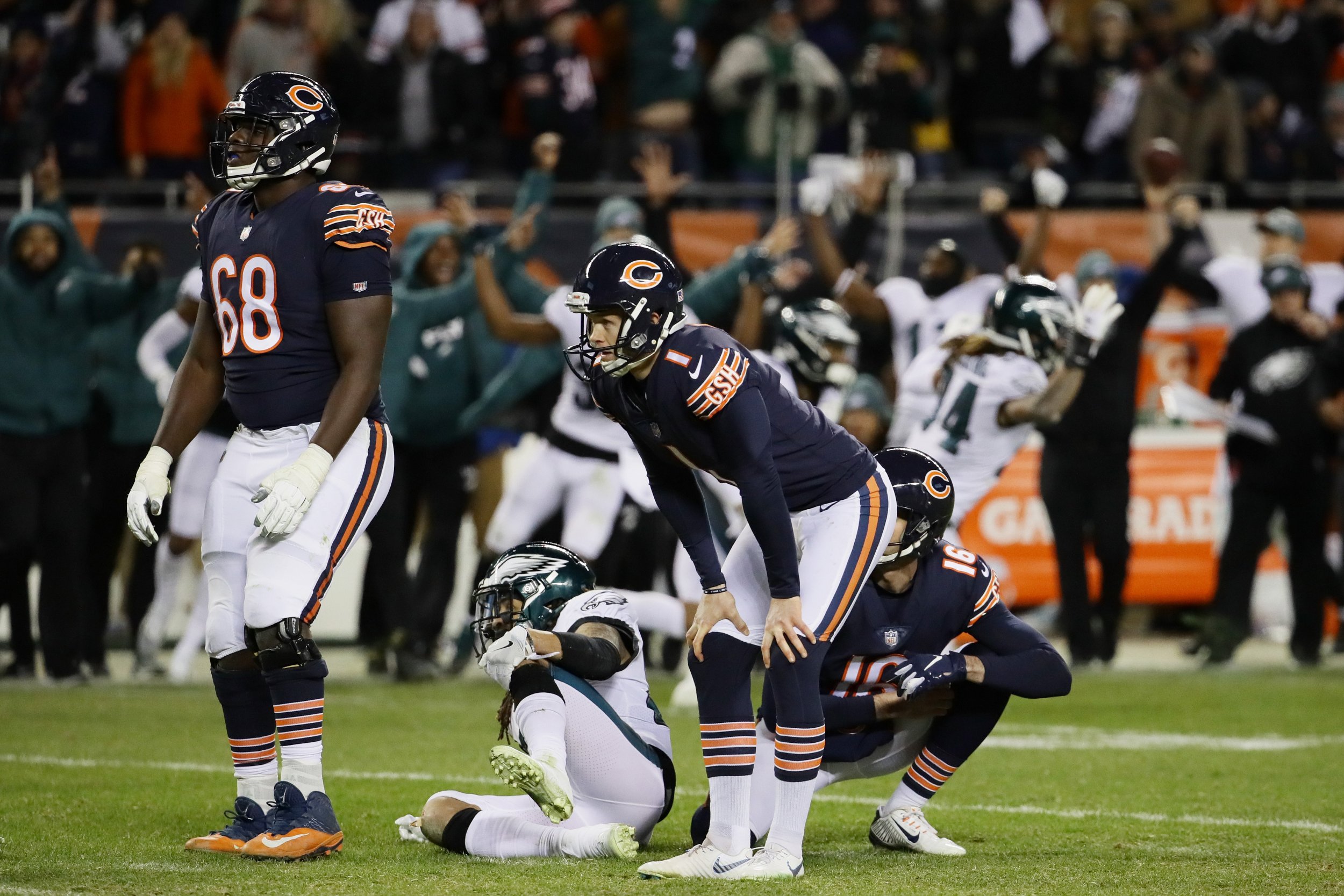 Chicago Bears Missed Field Goal Today
