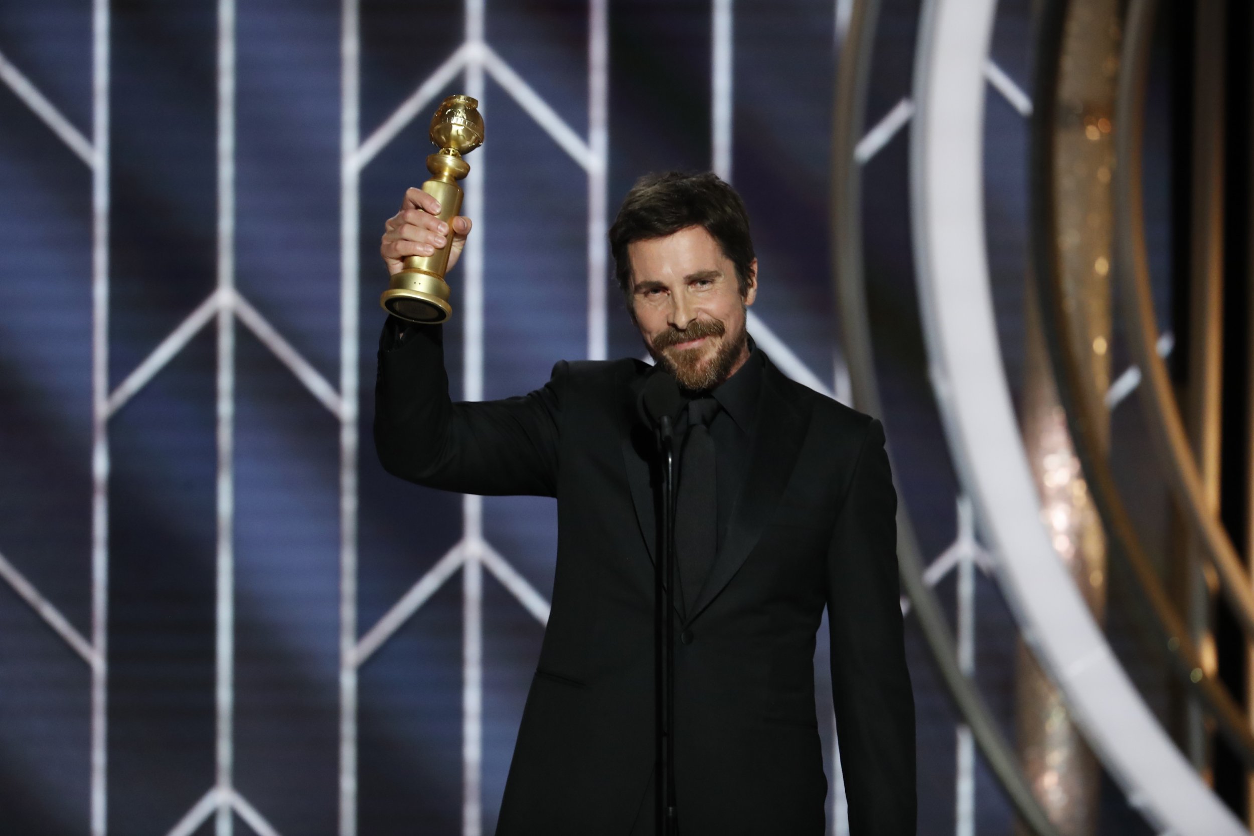 Christian Bale's Nod to Satan in Golden Globes Acceptance Speech Was