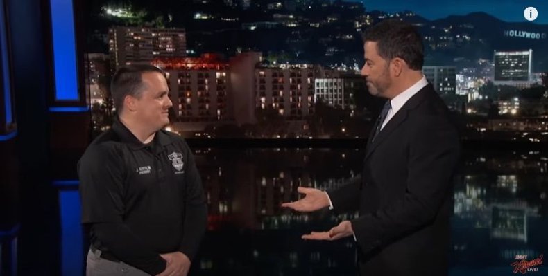 Jimmy Kimmel and John Kostelnik