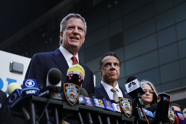 de blasio nyc health care coverage