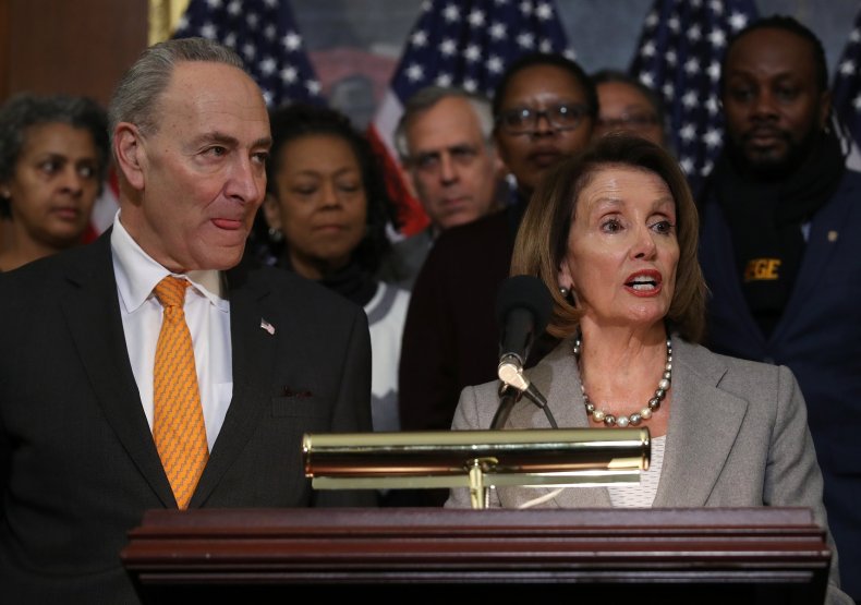 chuck, schumer, donald trump, shutdown, meeting