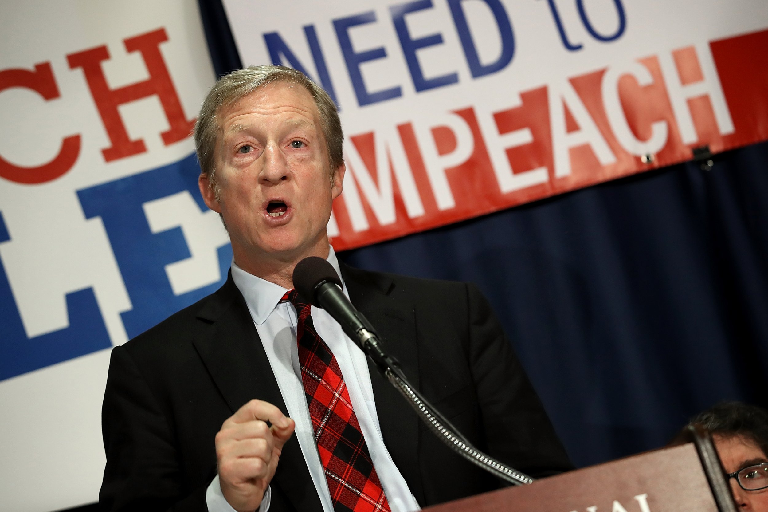 tom, steyer, impeach, donald, trump, 2020