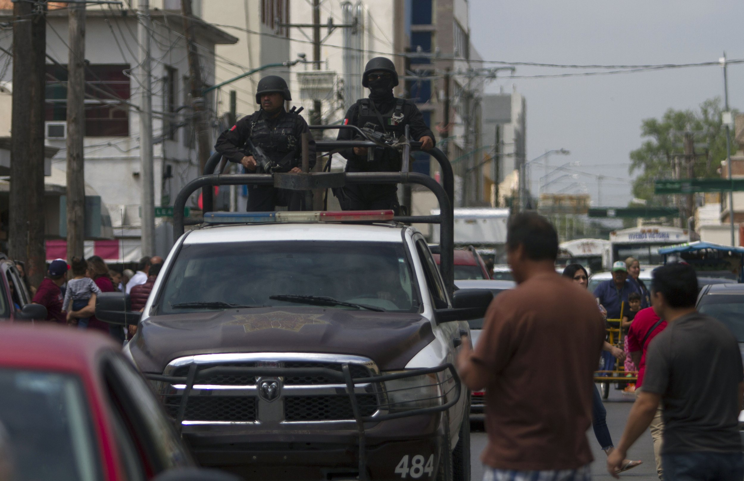 Mexico police Nuevo Laredo bodies