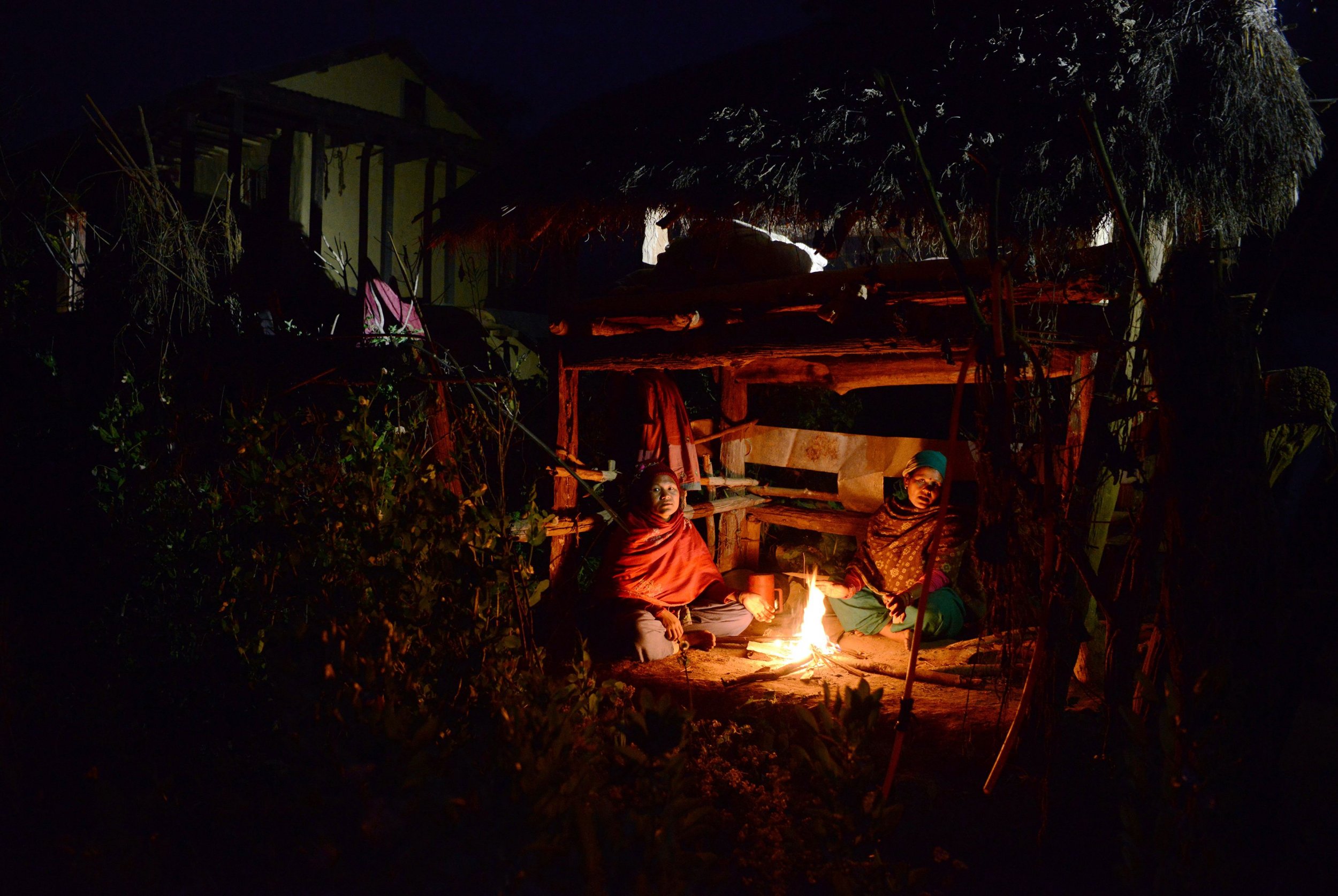 Menstruation hut Nepal