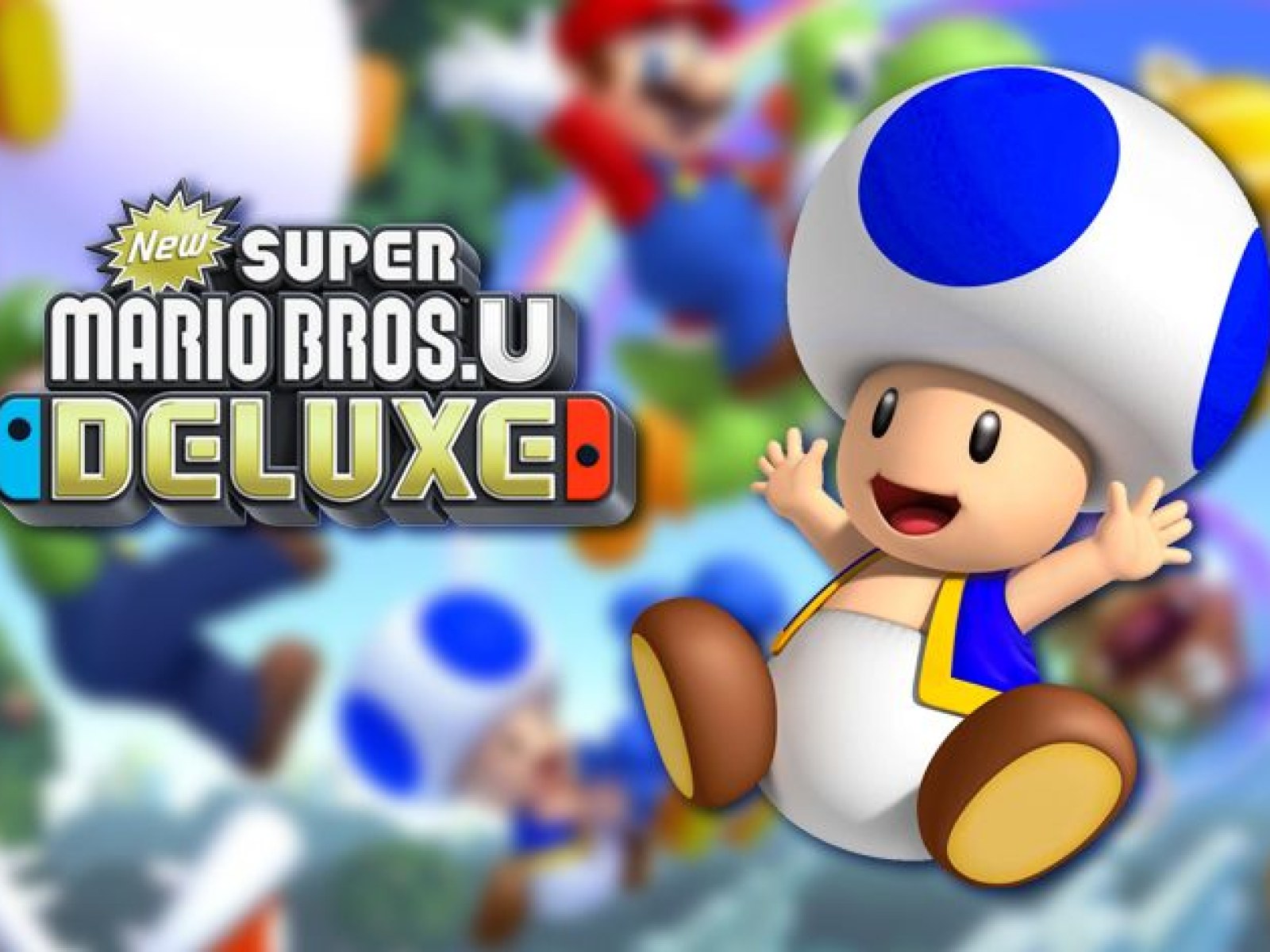 Blue Toad In New Super Mario Bros U Deluxe How To Unlock Character