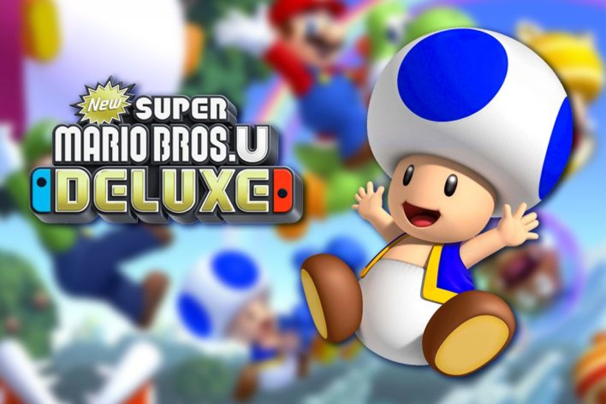 blue_toad new super mario bros u deluxe