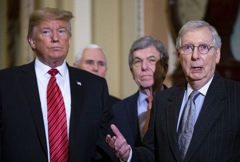 senate majority leader mitch mcconnell