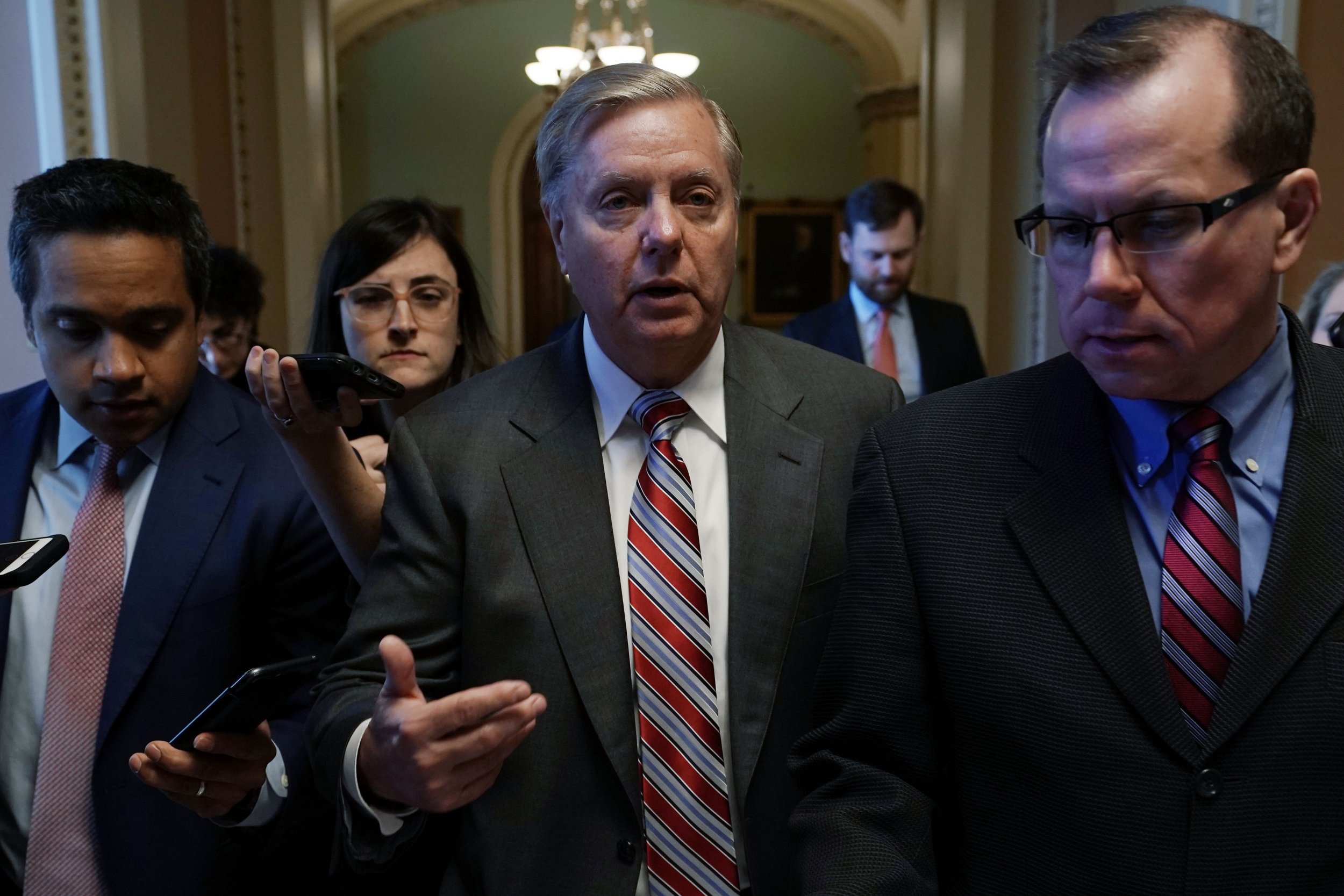 Lindsey Graham at the Capitol