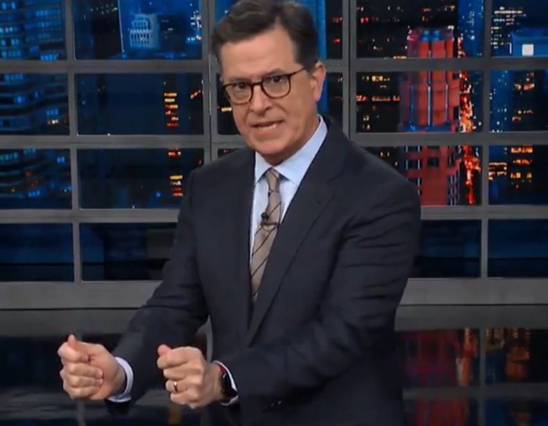 Stephen Colbert The Late Show Trump Russia