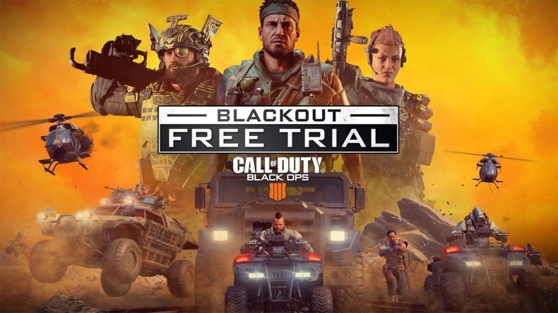 Blackout free trial logo