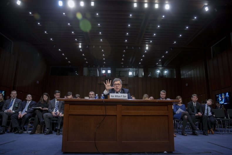 democrats, william, barr, testimony, trump, nominee